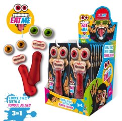 Eat Me – želatinové zuby, oči a jazyk 25g/20
