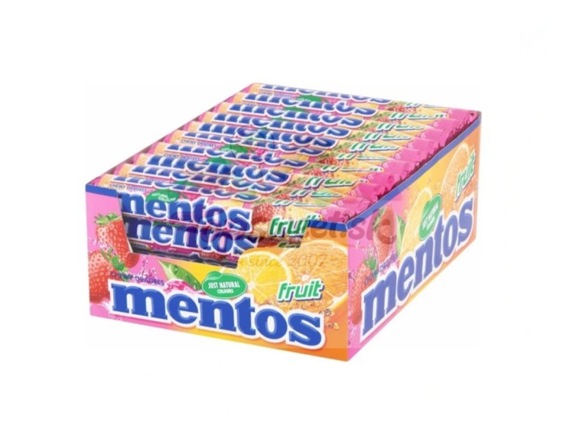 Mentos Fruit 38g/40