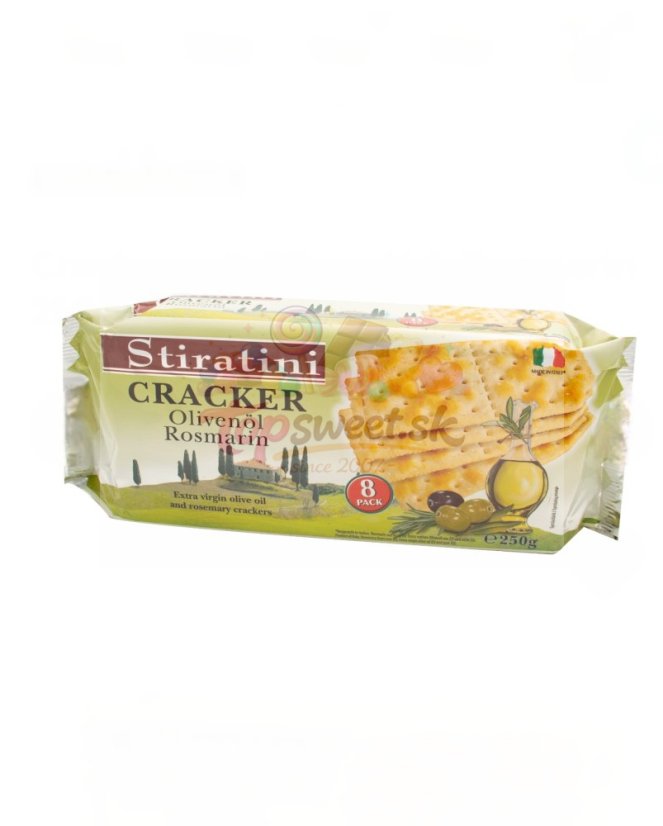 Stiratini Cracker 250g olivový olej/12