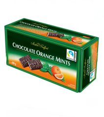 Chocolate mints orange 200g/16