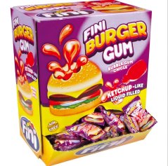 Fini Burger gum 5g (1ks = 0,09 eur)/200