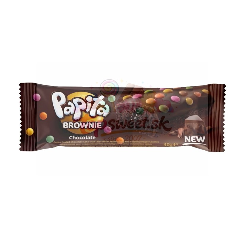 Papita Brownie čoko 40g/24