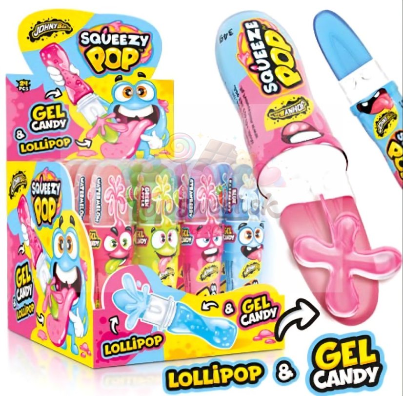 Johny Bee Squeezy pop 34g/24 Johny Bee Squeezy pop 34g/24
