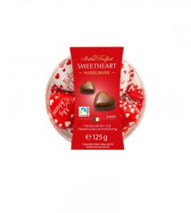 Srdiečkové pralinky 125g plnené orieškovým krémom/36