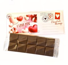 Čokoládový List 90g I Love You/30