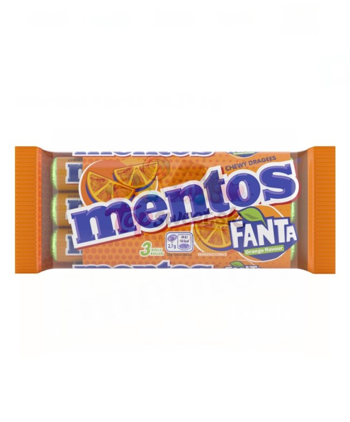 Mentos Fanta 3x37,5g/25 Mentos Fanta 3x37,5g/25