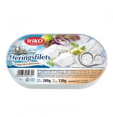 Sleďové filety v chrenovej omáčke 200g/10