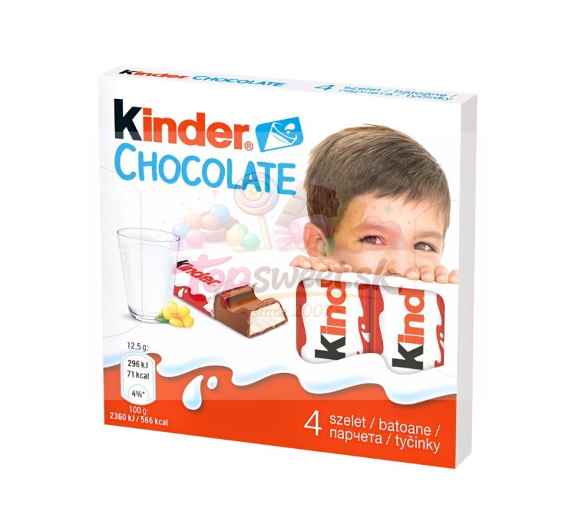 Kinder čokoláda 50 g/20
