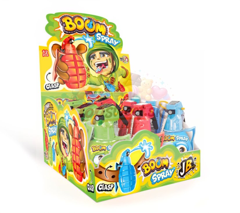 Johny Bee BOOM Spray 50ml/12 Johny Bee BOOM Spray 50ml/12