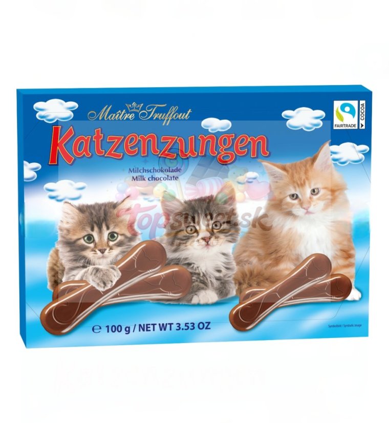 Katzezungen 100g mliečna/22
