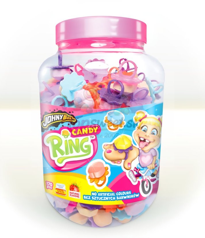 Johny Bee Candy Ring 5,5g (1ks = 0,15 eur)/170