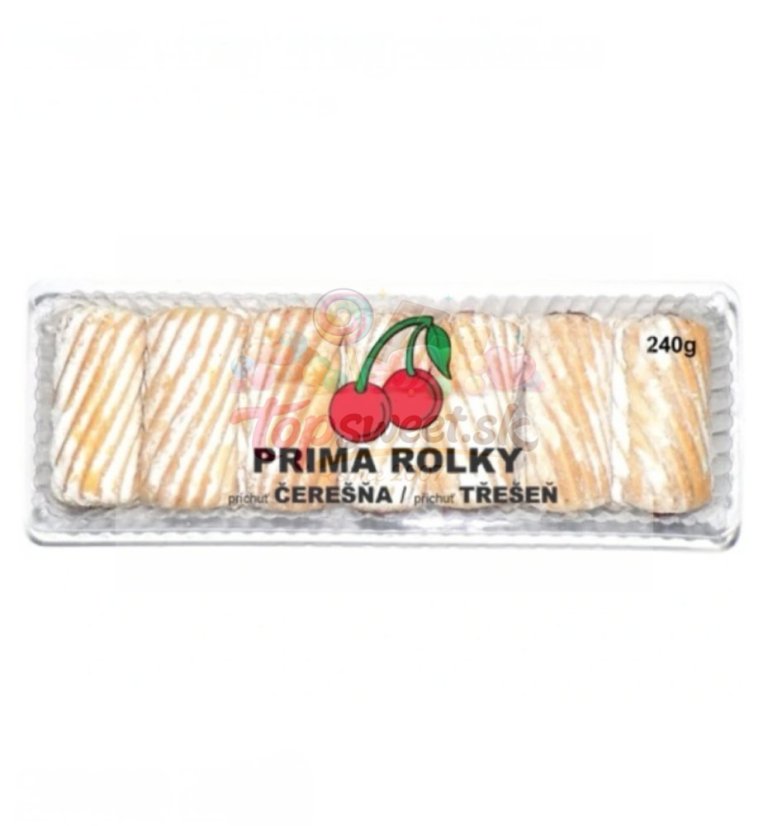 Prima Rolky 240g Čerešňa/20