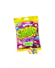 Super Sour Chewy Candy 60g/24
