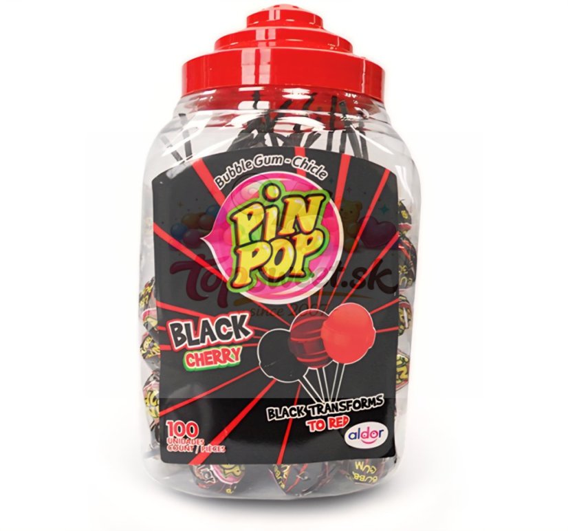Pin Pop 17g Black Cherry/100