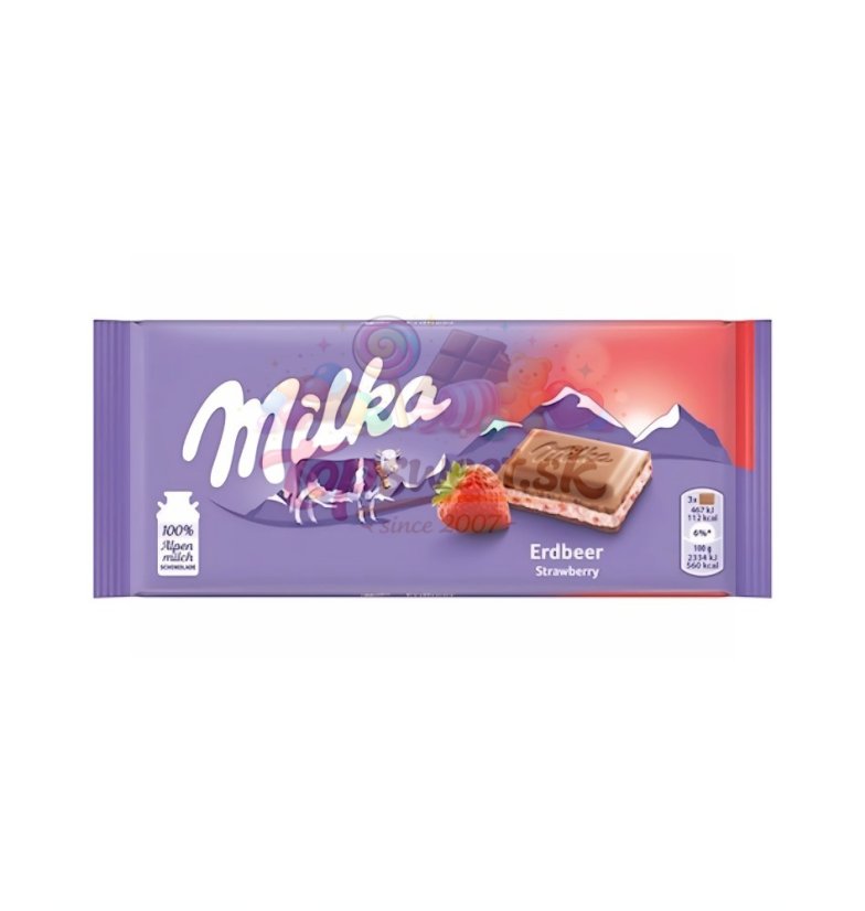 Milka 100g jahoda/22 Milka 100g jahoda/22