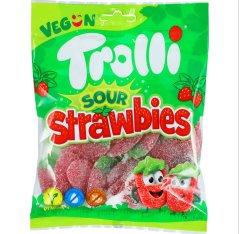 Trolli Sour Strawbies 175g/18