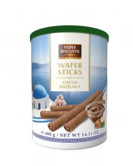Trubičky plech 400g kakao-oriešok/12