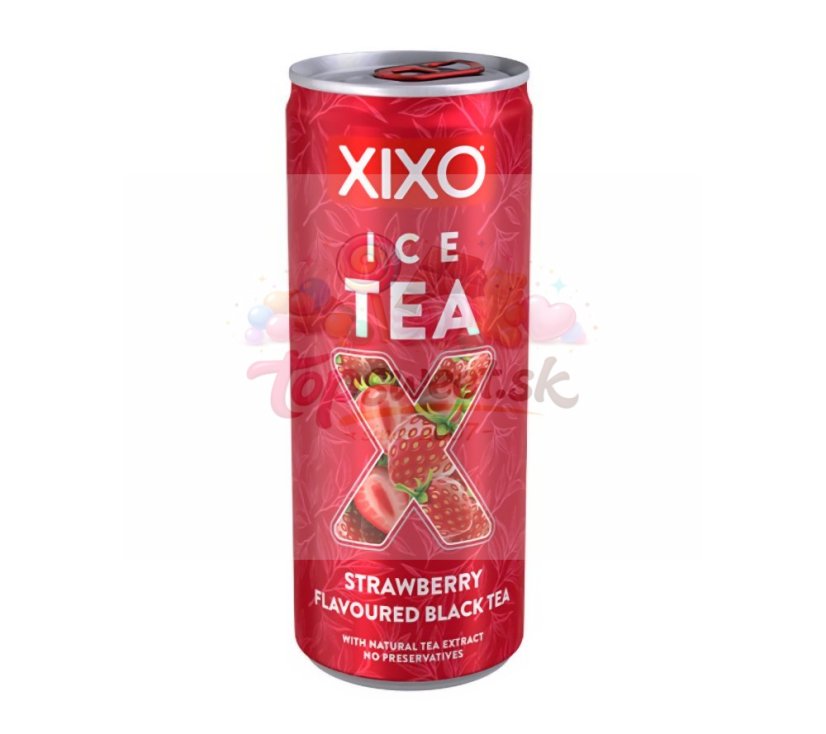 XIXO Jahoda ľadový čaj 250ml (Z)/24 XIXO Jahoda ľadový čaj 250ml (Z)/24