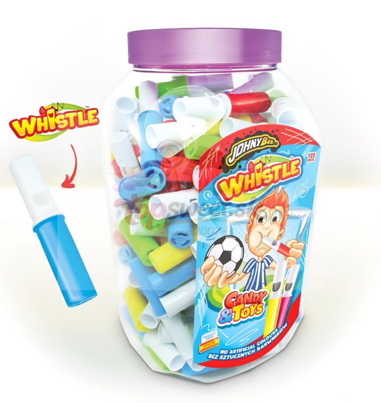 Johny Bee Whistle 5g (1ks = 0,19 eur) Johny Bee Whistle 5g (1ks = 0,19 eur)