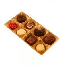 Belgian pralines 100g žltá/14