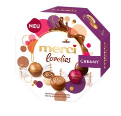 Merci Lovelies creamy 185g/7