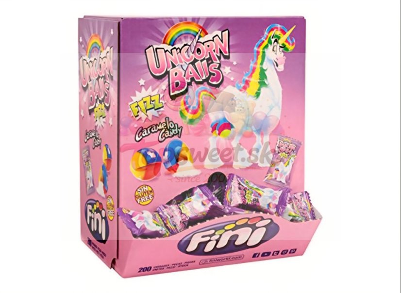 Fini Unicorn Balls 5g (1ks = 0,09 eur)/200 Fini Unicorn Balls 5g (1ks = 0,09 eur)/200
