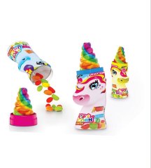 Johny Bee Ice cream pop display Unicorn 50g/12
