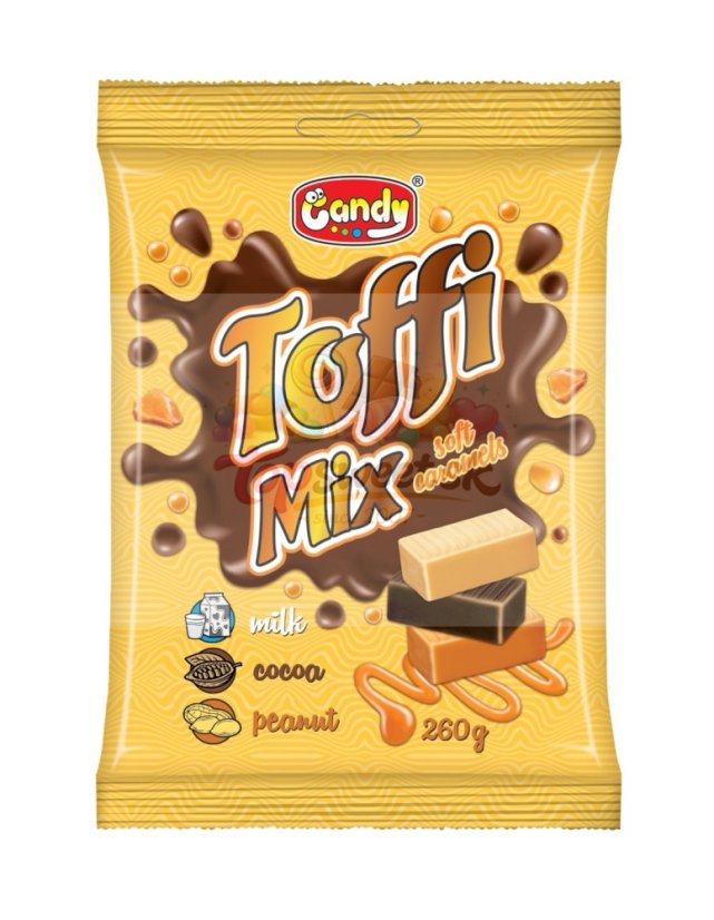 Toffi mix 260g/12 Toffi mix 260g/12
