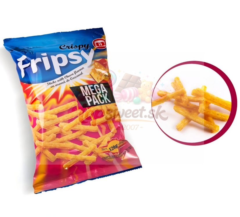 Fripsy Sticks 120g - syr/12